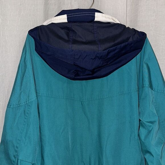 Pacific Trail 1X Green Navy Cotton Blend Canvas Material Rain Utility Jacket - Picture 5 of 16